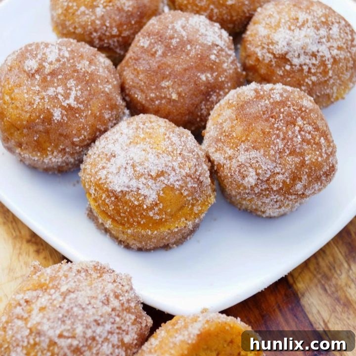 Pumpkin Spice Donut Muffins