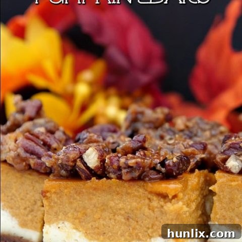 Cheesecake Pumpkin Bars