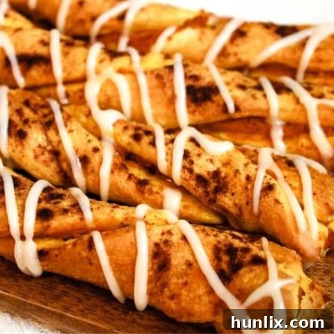 Air Fryer Pumpkin Pie Twists