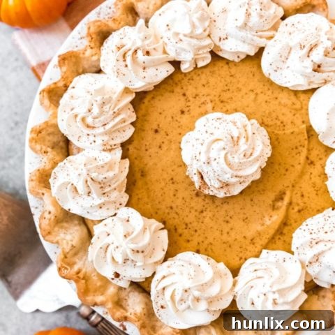 Light & Creamy Pumpkin Chiffon Pie