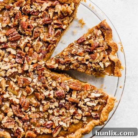 Praline Pumpkin Pie