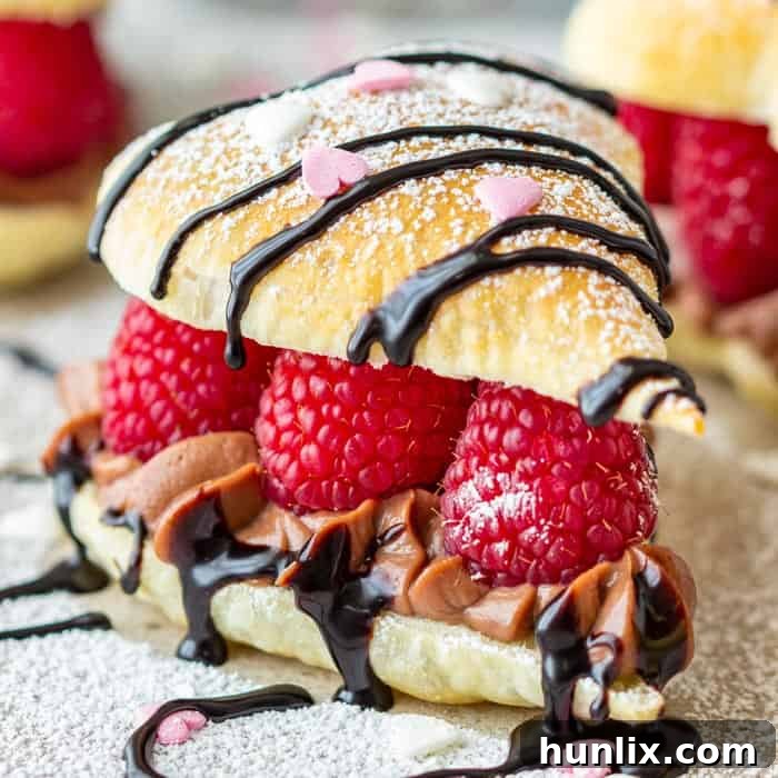 Quick, easy, and delicious Valentine's Day Puff Pastry Hearts, perfect for a sweet celebration.