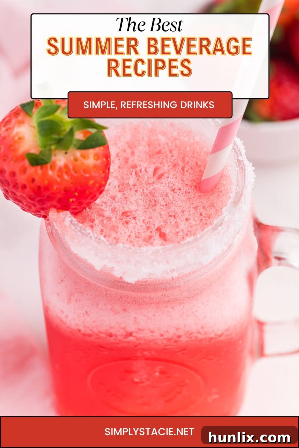 Cool Summer Sips 2 Assortment of refreshing summer beverages like iced coffee, fruit punch, and sparkling lemonade, perfect for beating the heat.