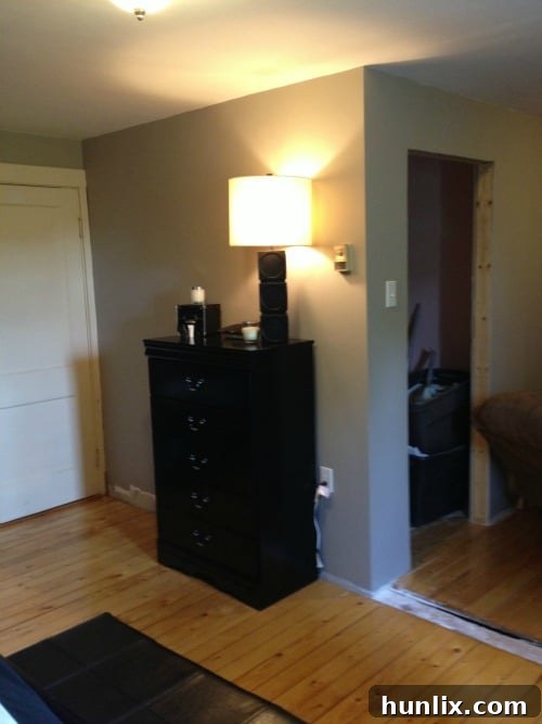 Finished Master Bedroom with Furniture and Decor