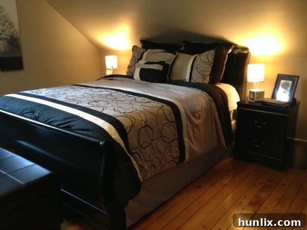 New 6-Piece Bedroom Furniture Set Installed