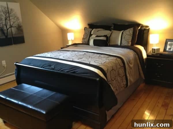 Bedroom Furniture Layout - Dresser and Mirror