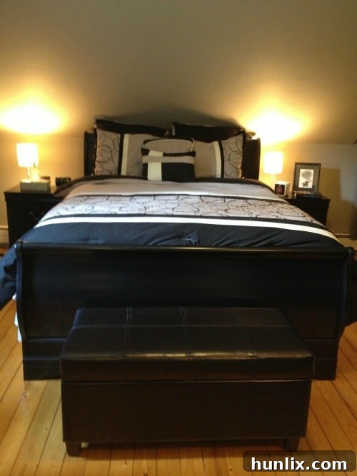 New Queen Serta iComfort Mattress in Master Bedroom