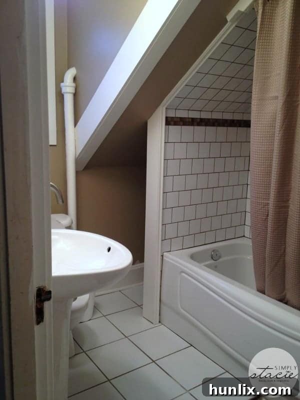 The Upstairs Bathroom Glow-Up 6 Completed Bathroom Makeover - Bright and Clean Modern Design