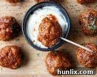 Cajun Turkey Meatballs - A perfect party snack with a little bit of spice, ideal for dipping and enjoying at gatherings.