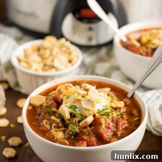 Presidential Chili - Made with a secret ingredient to take this mouthwatering comfort food to a whole new level of deliciousness!