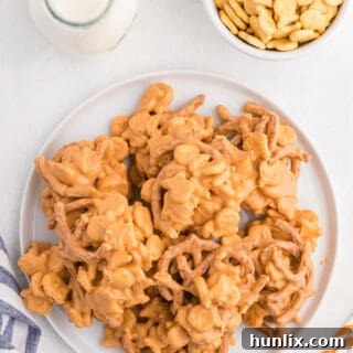 Goldfish Drops on a plate