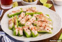 Caesar Salad Stuffed Celery Sticks: Crunchy Appetizer Recipe
