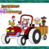 tractor coloring pages